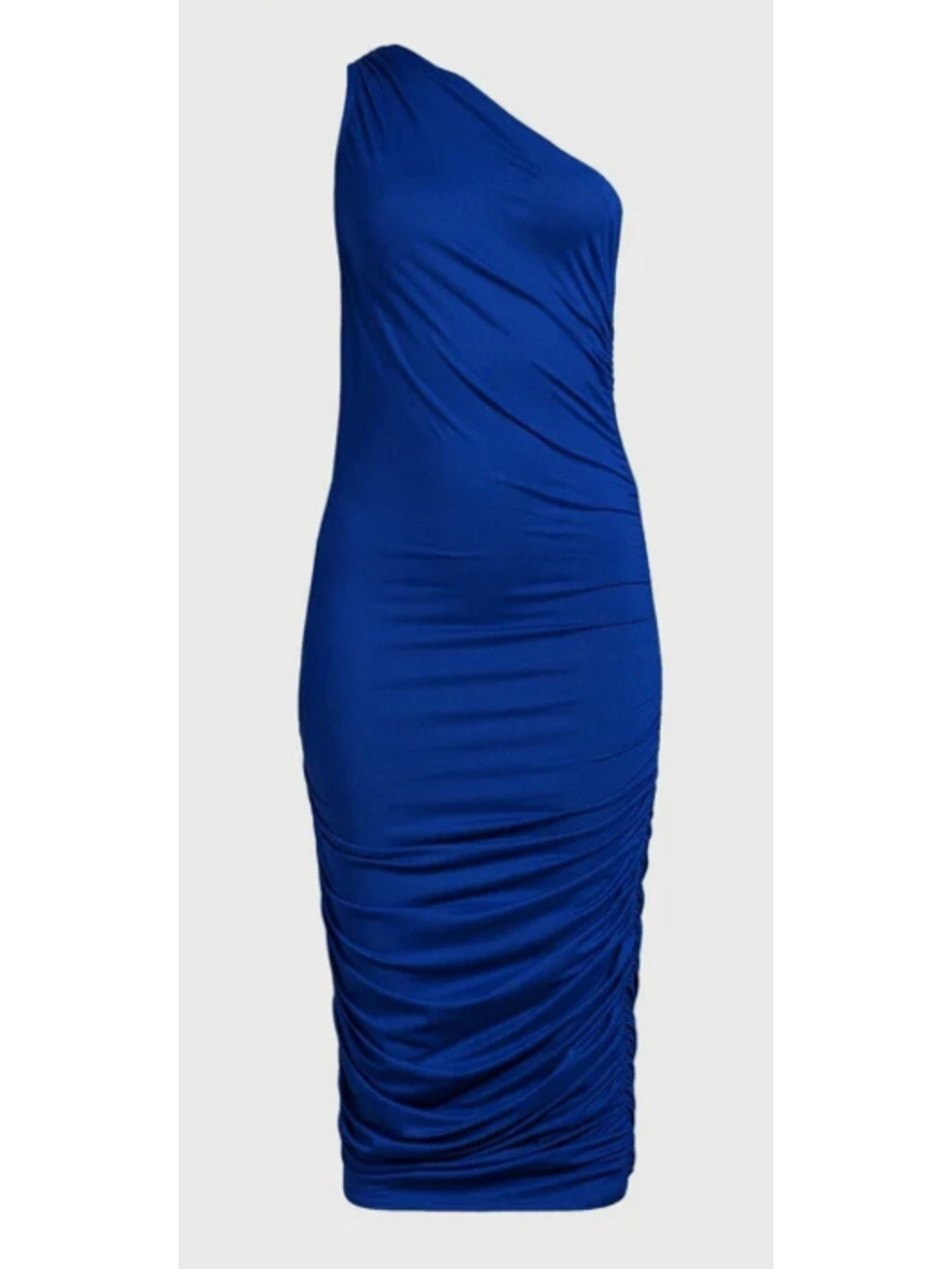 Sofia Vergara One Shoulder Dress, Women's Color Blue Size 3X